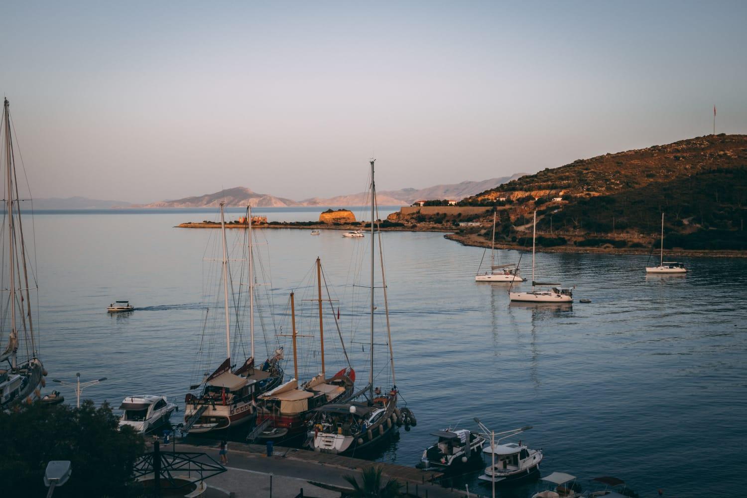 Datca Sapphire Hotel Bagian luar foto