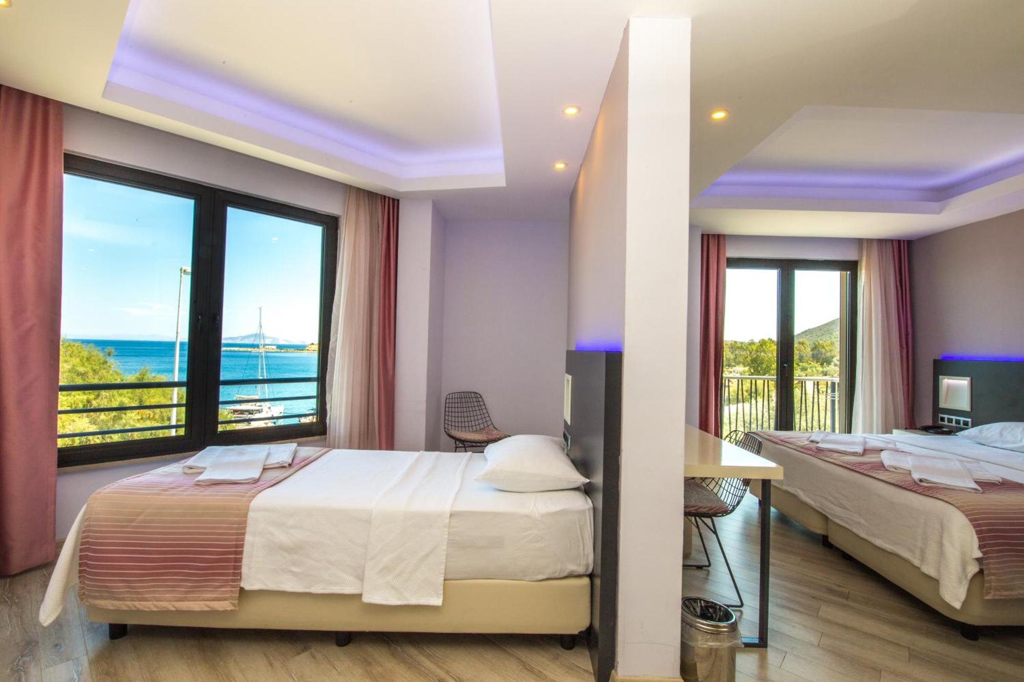 Datca Sapphire Hotel Bagian luar foto